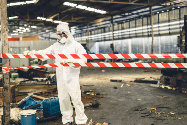 Professional Odor Removal technician working in Pittstown, NJ